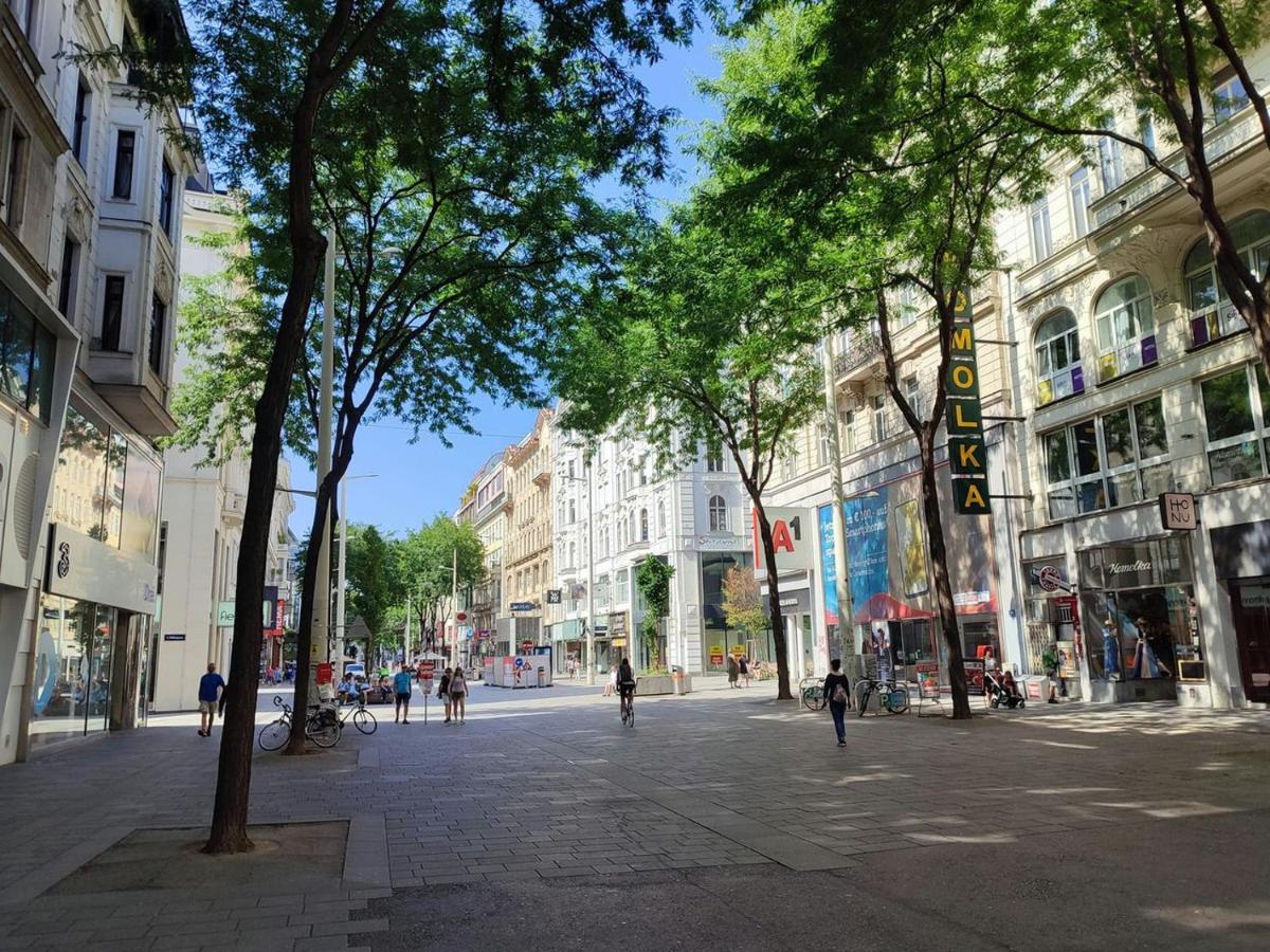 Central Mariahilfer Apartment 4 Min To The City Shopping Center And Schoenbrunn Palace Wien Exteriör bild